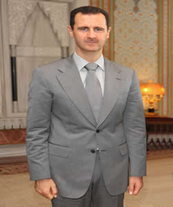 O governante sírio Bashar Al-Assad